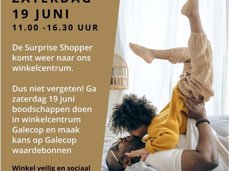 VADERDAG ACTIE in winkelcentrum Galecop